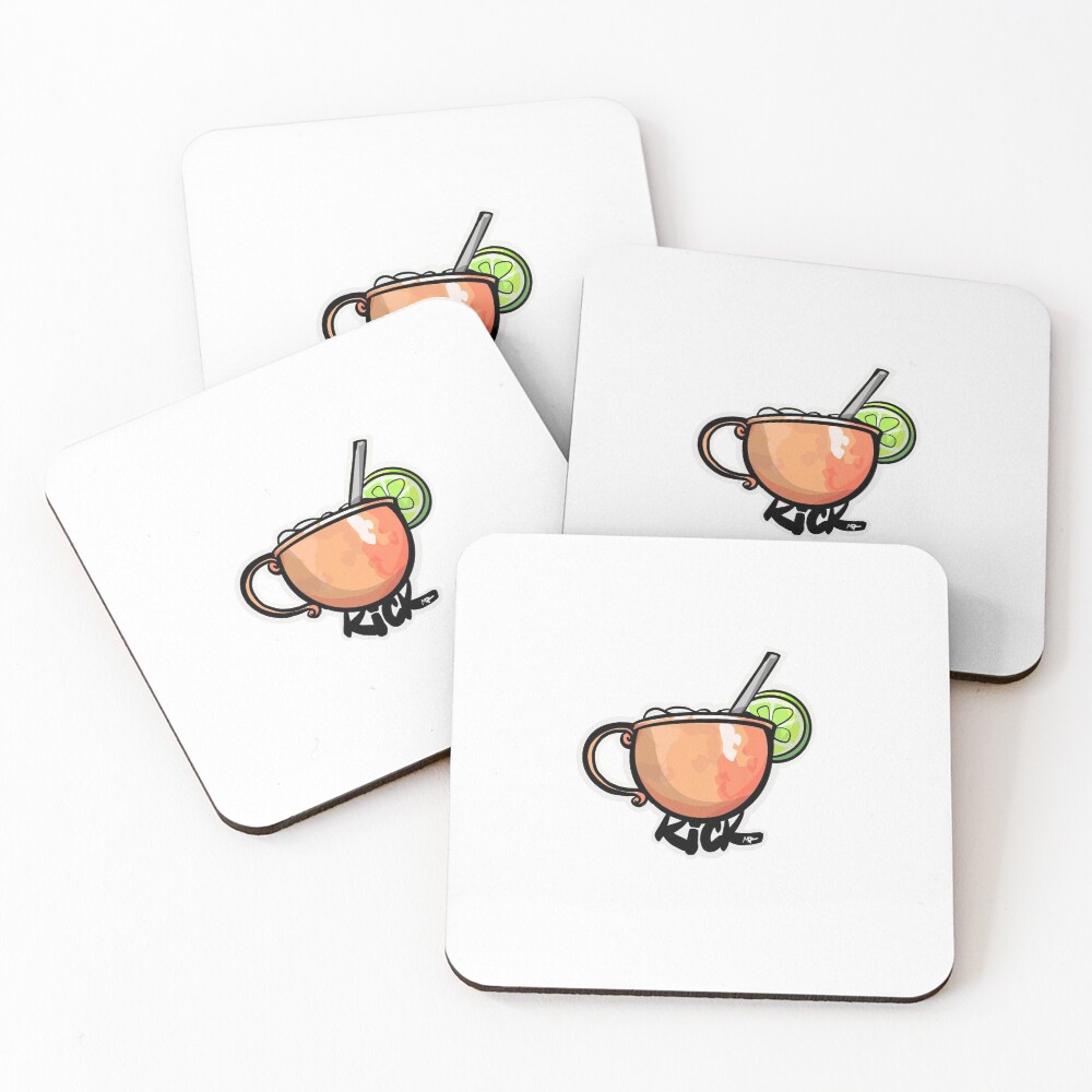 Item preview, Coasters (Set of 4) designed and sold by Popkill.