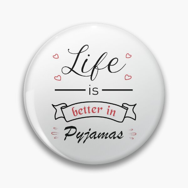 Item preview, life is better in pyjamas designed and sold by third-try.
