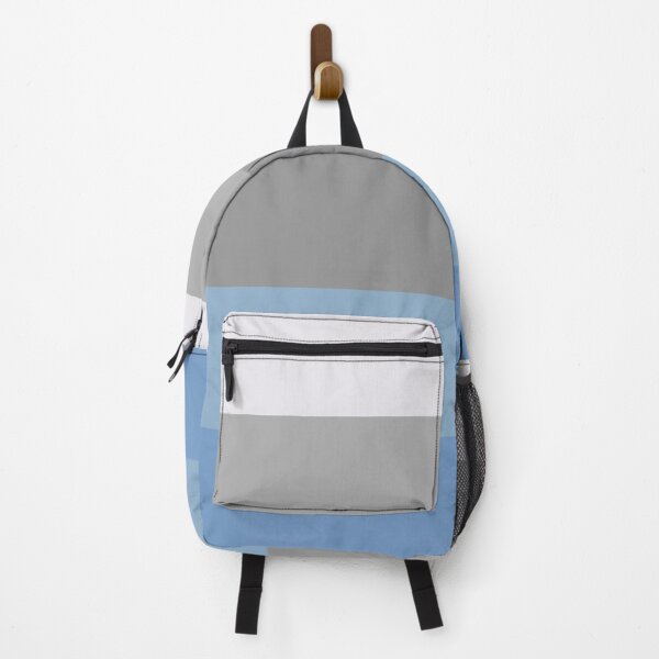 Item preview, Stripe Pastel Blue and Gray Pattern designed and sold by JienChan26.