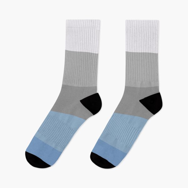 Item preview, Stripe Pastel Blue and Gray Pattern  designed and sold by JienChan26.