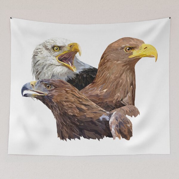 Item preview, Golden eagle and eagle designed and sold by obscurite.