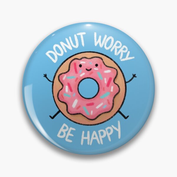 Item preview, Donut Worry Be Happy designed and sold by drawforpun.