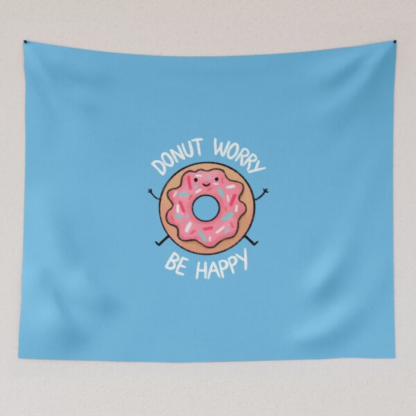 Item preview, Donut Worry Be Happy designed and sold by drawforpun.