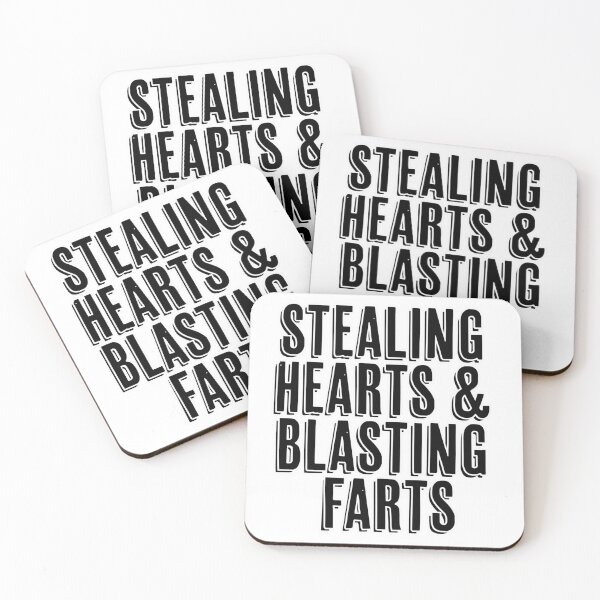 Item preview, Stealing Hearts and Blasting Farts - Valentines day gift  designed and sold by cherryblue.