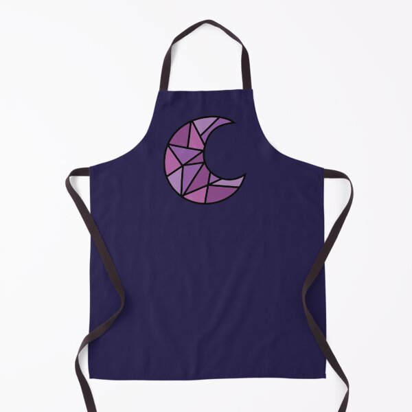 Item preview, Purple Stained Glass Moon designed and sold by AddisonArtworks.