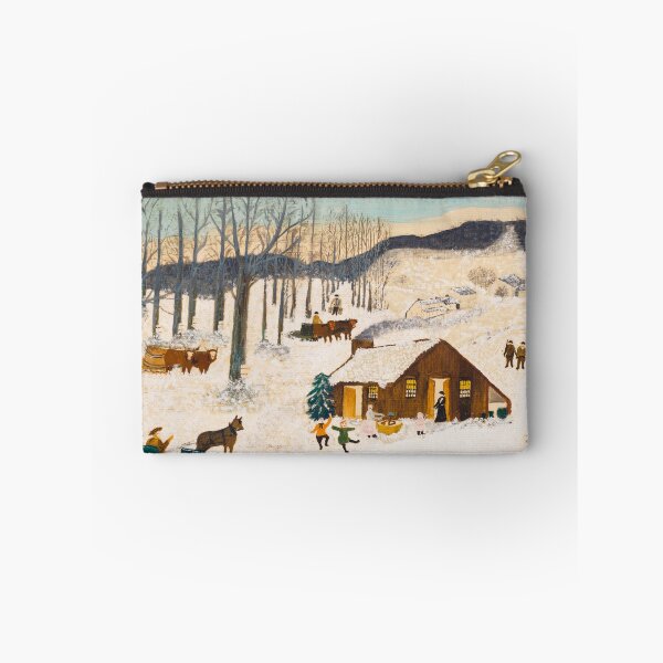 Item preview, Anna Mary Robertson 'Grandma' Moses Sugaring Off American Folk Art designed and sold by Ejaaz.