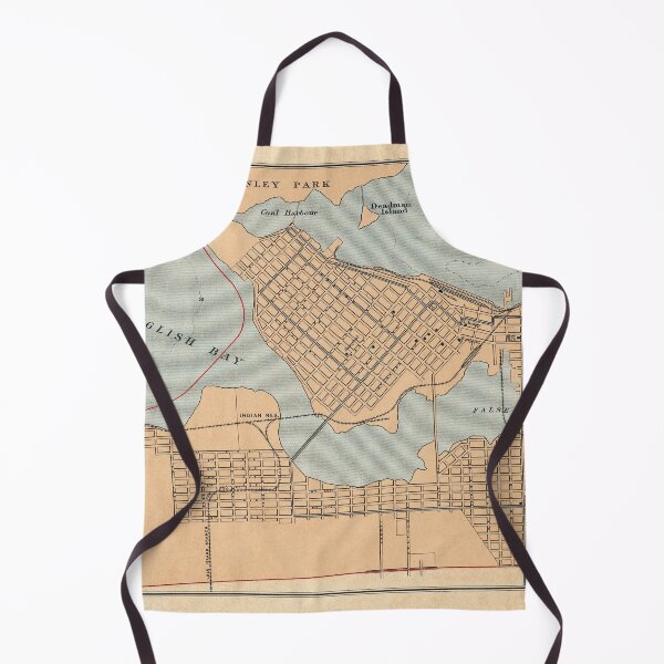 Item preview, 1906 Vintage Map of Vancouver designed and sold by Gin Neko.