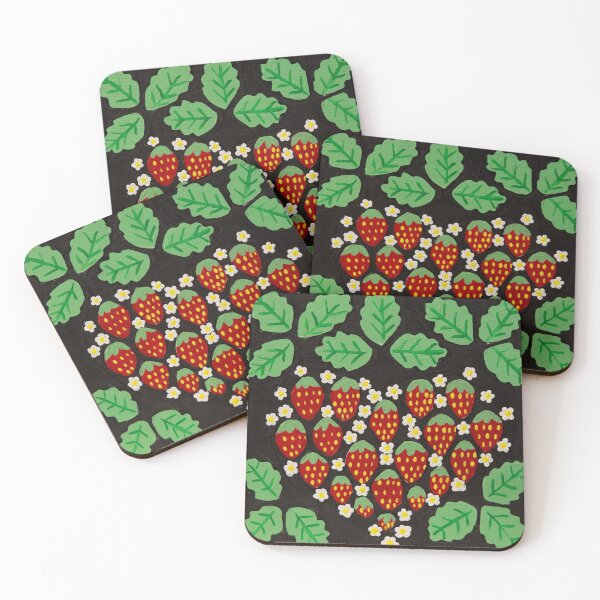 Item preview, Phenomenal Heritage Strawberries- hand painted designed and sold by waterlily-joy.