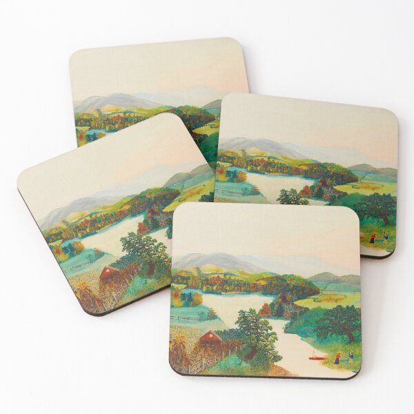 Item preview, Anna Mary Robertson 'Grandma' Moses Upper Cambridge Valley American Folk Art designed and sold by Ejaaz.