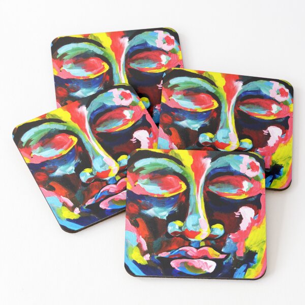 Item preview, Colorful Face designed and sold by signaturelaurel.