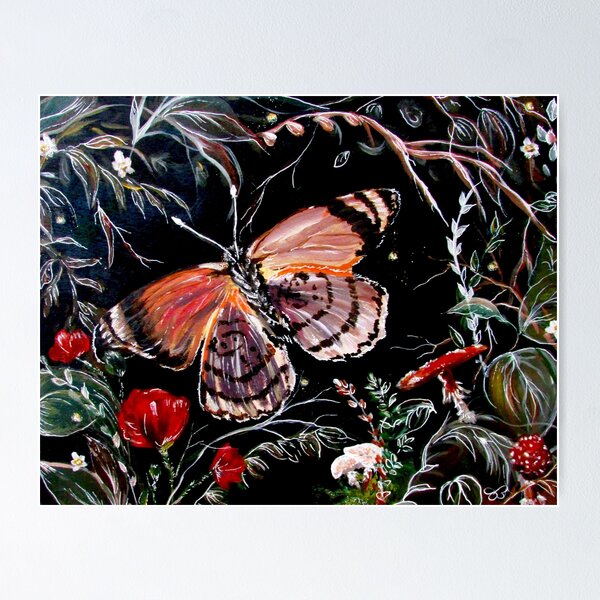 Item preview, Gothic Moth  designed and sold by BrittniBeeArt.
