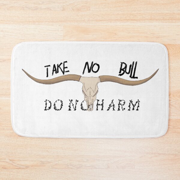 Artikelvorschau, Western Longhorn Nimm keinen Bullen und tu nichts Böses entworfen und verkauft von ARS Design.