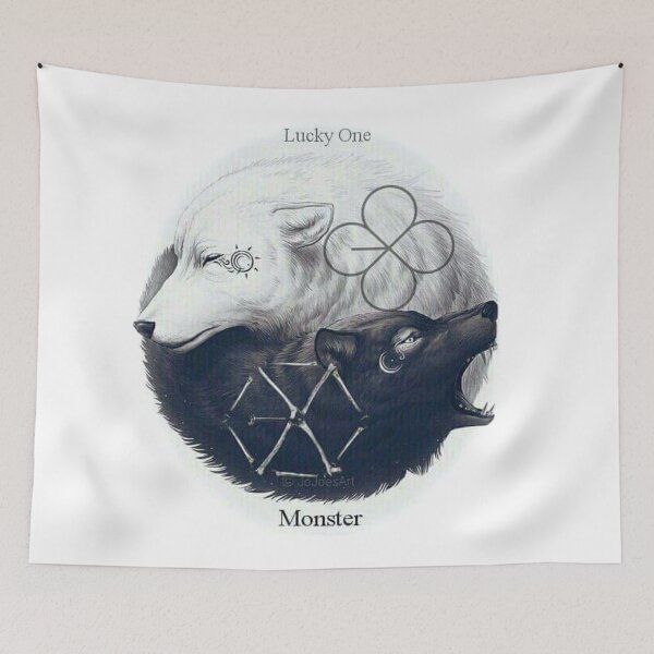 Item preview, EXO.WOLF.LUCKYONE.MONSTER designed and sold by stephylee88.