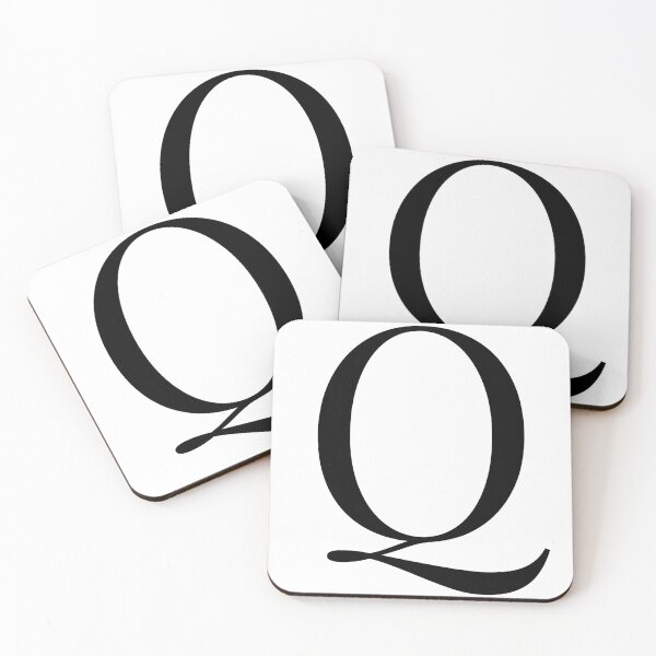 Item preview, Letter Q in a Classic Font designed and sold by Kaitlyn Hart.