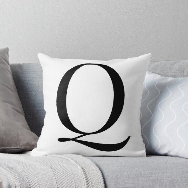 Item preview, Letter Q in a Classic Font designed and sold by Kaitlyn Hart.