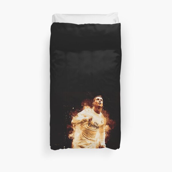 Diseño de fuego Cristiano Ronaldo 'CR7' Funda nórdica