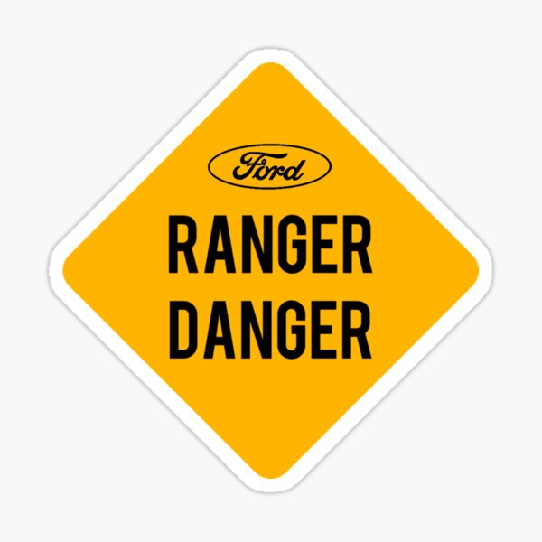 Ranger Danger Stickers | Redbubble