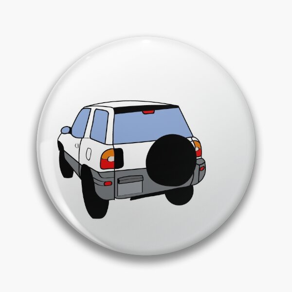 Item preview, White Toyota Rav 4 1997 designed and sold by Thelio3.