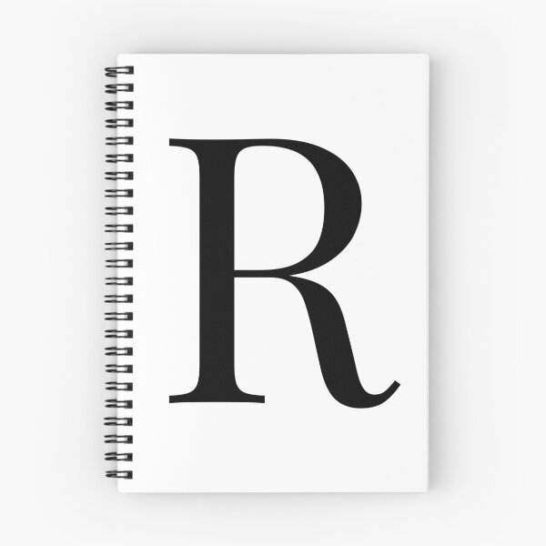Item preview, Letter R in a Classic Font designed and sold by Kaitlyn Hart.