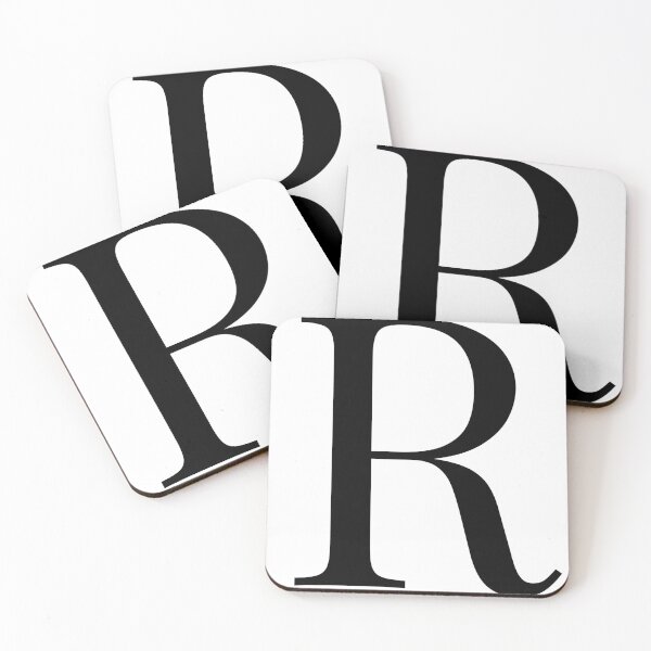 Item preview, Letter R in a Classic Font designed and sold by Kaitlyn Hart.