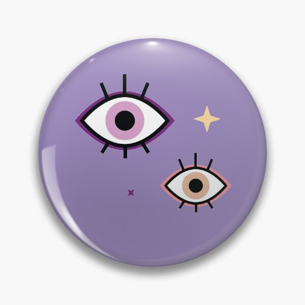 Item preview, Evil Eye Pattern, Purple and Yellow Eyes designed and sold by jfieldsierra.