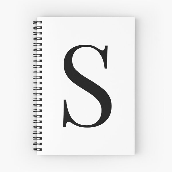 Item preview, Letter S in a Classic Font designed and sold by Kaitlyn Hart.