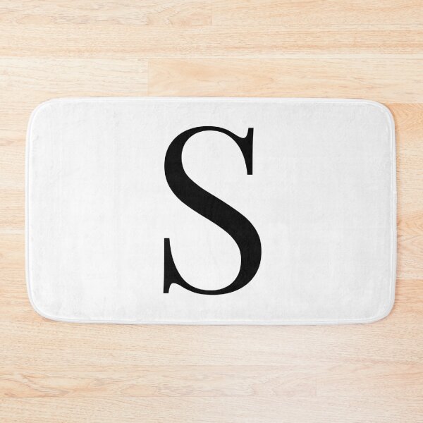 Item preview, Letter S in a Classic Font designed and sold by Kaitlyn Hart.
