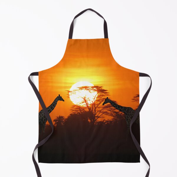 Item preview, Sunset with giraffes on safari in Kenya / Africa designed and sold by TShirtsundMehr.