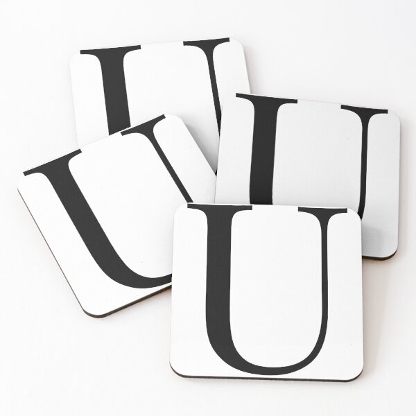 Item preview, Letter U in a Classic Font designed and sold by Kaitlyn Hart.