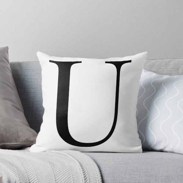 Item preview, Letter U in a Classic Font designed and sold by Kaitlyn Hart.