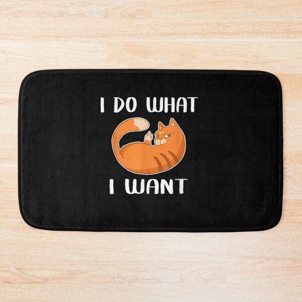 Item preview, Cat I Do What I Want Funny Cats Cat Lover Gifts designed and sold by charissamo77.