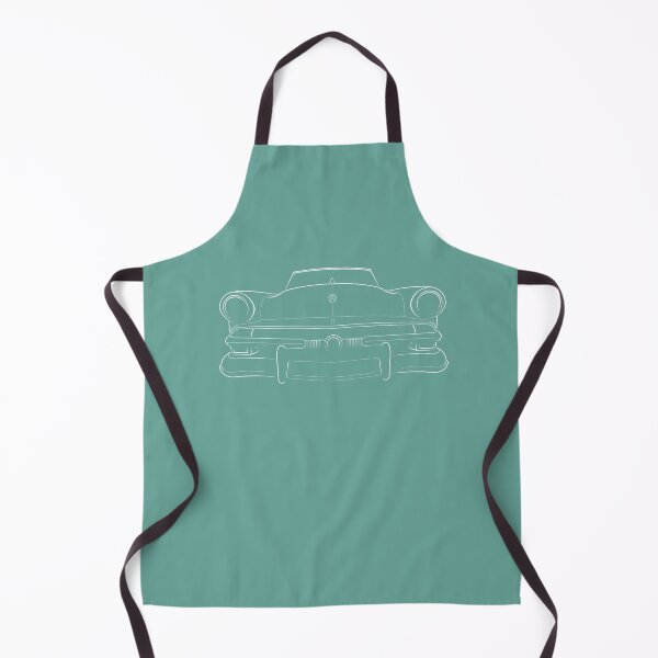 Item preview, 1953 Ford Crestline - front stencil, white designed and sold by mal-photography.