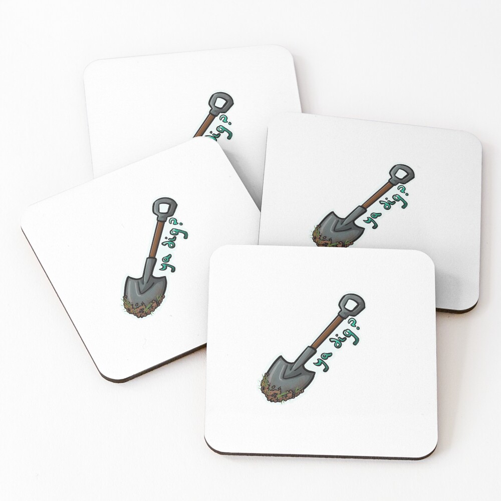 Item preview, Coasters (Set of 4) designed and sold by Popkill.