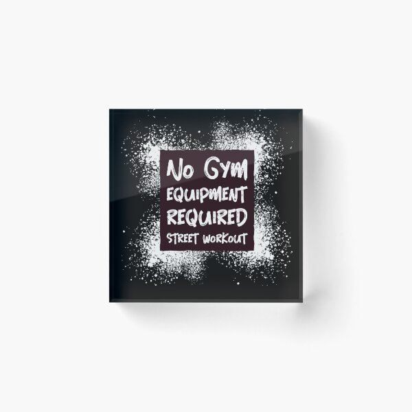 Item preview, No Gym Equipment Required Street Workout designed and sold by MikesPoD.