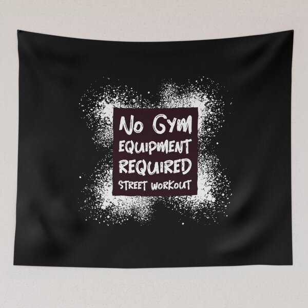 Item preview, No Gym Equipment Required Street Workout designed and sold by MikesPoD.