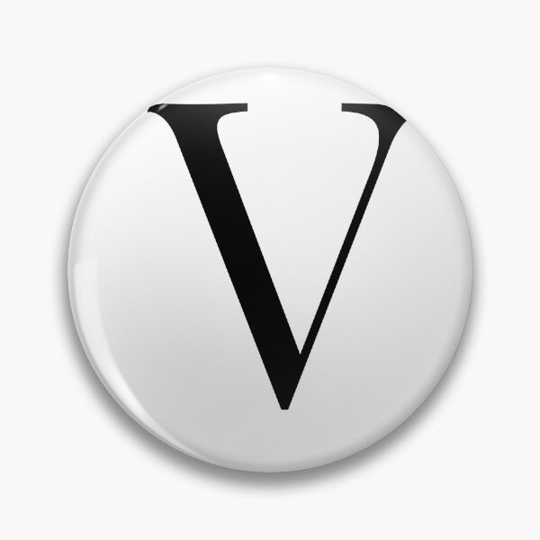 Item preview, Letter V in a Classic Font designed and sold by Kaitlyn Hart.