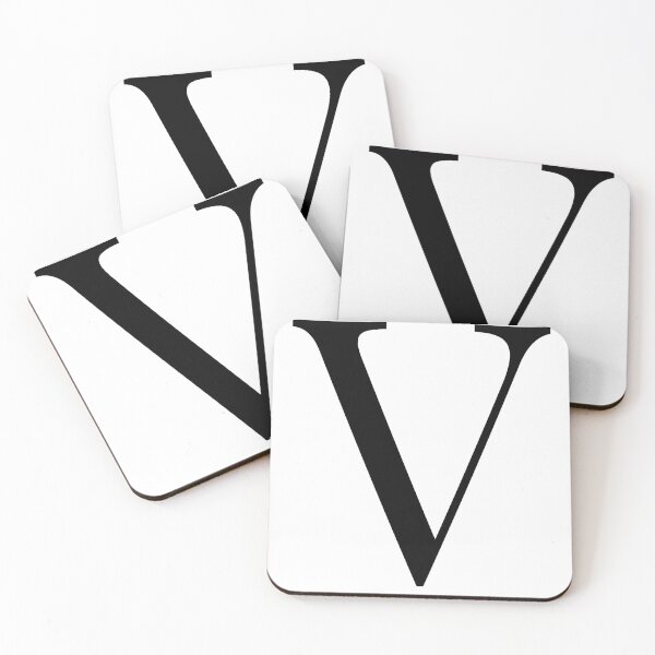 Item preview, Letter V in a Classic Font designed and sold by Kaitlyn Hart.