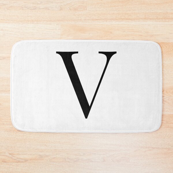Item preview, Letter V in a Classic Font designed and sold by Kaitlyn Hart.