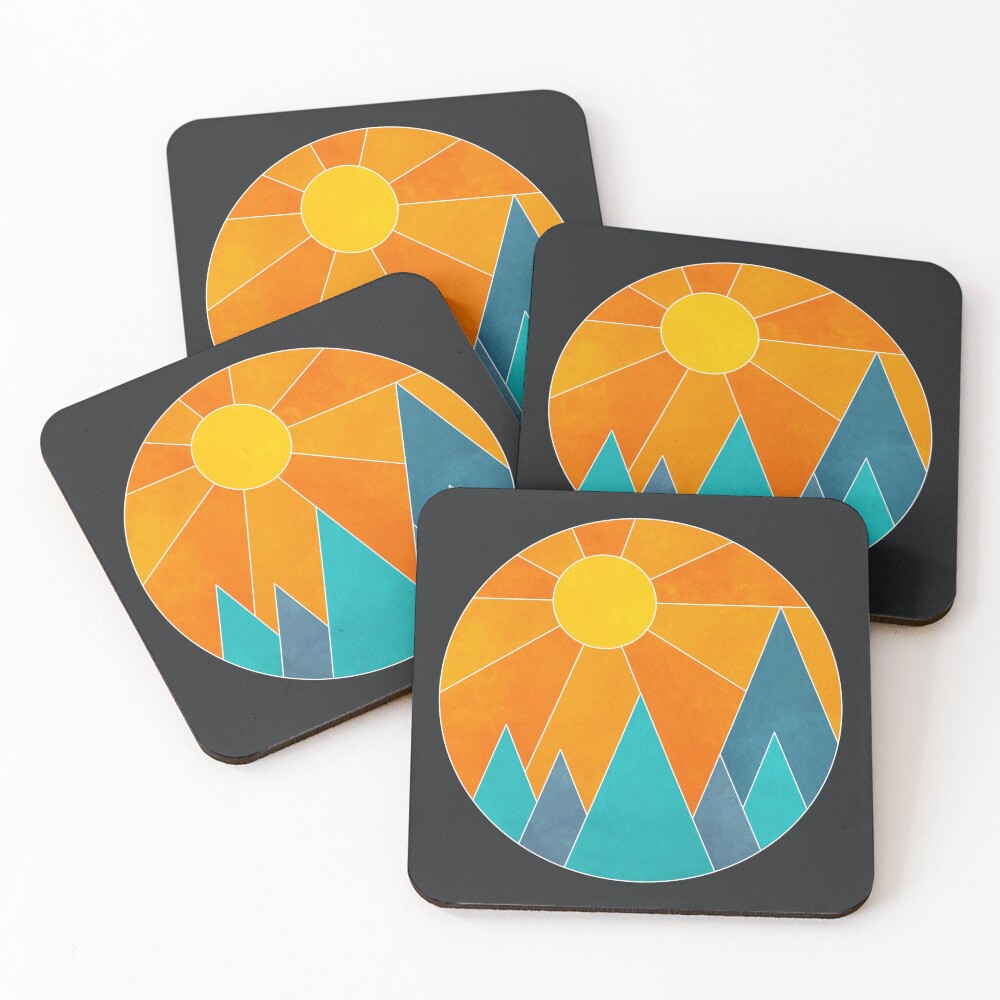 Item preview, Coasters (Set of 4) designed and sold by RikDrawsThings.