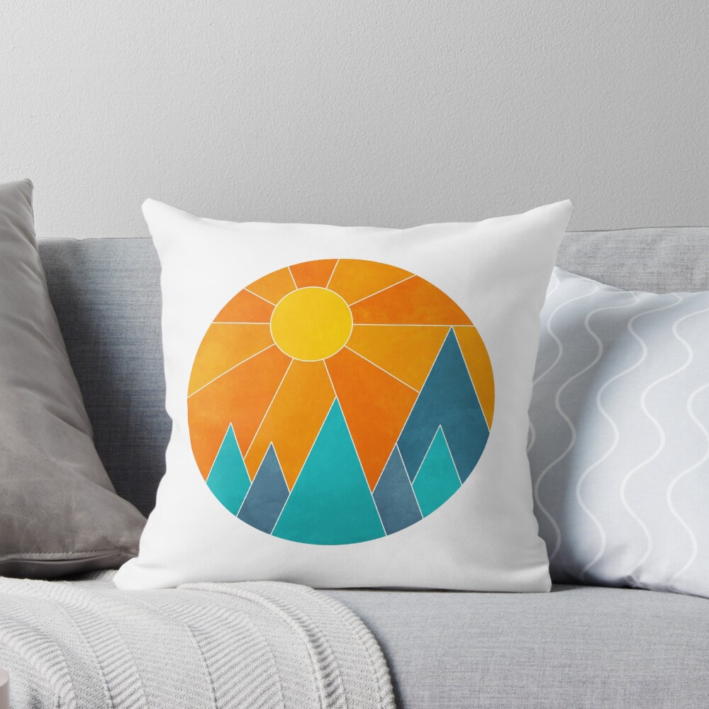 Item preview, Throw Pillow designed and sold by RikDrawsThings.