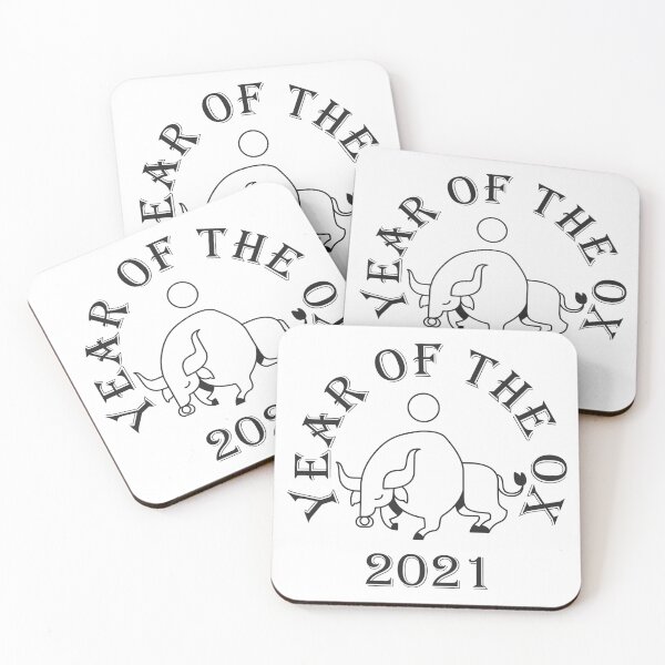 Item preview, Year Of The Ox 2021 black designed and sold by DarkHumorstore.