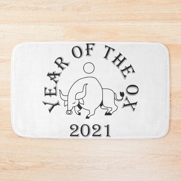 Item preview, Year Of The Ox 2021 black designed and sold by DarkHumorstore.