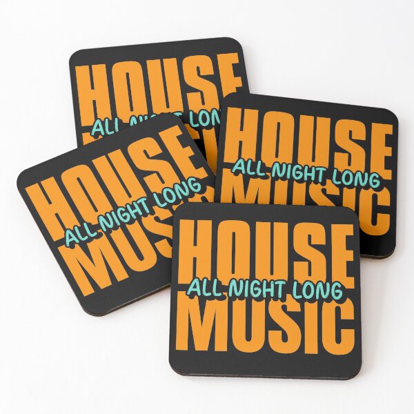 Item preview, House Music All Night Long designed and sold by Six Deers.