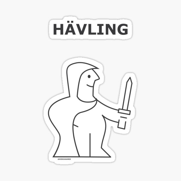 Dungeons and Dragons Halfling from IKEA Sticker