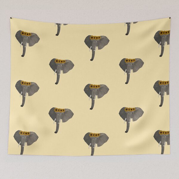 Item preview, Sunflower elephant designed and sold by bbihn06.