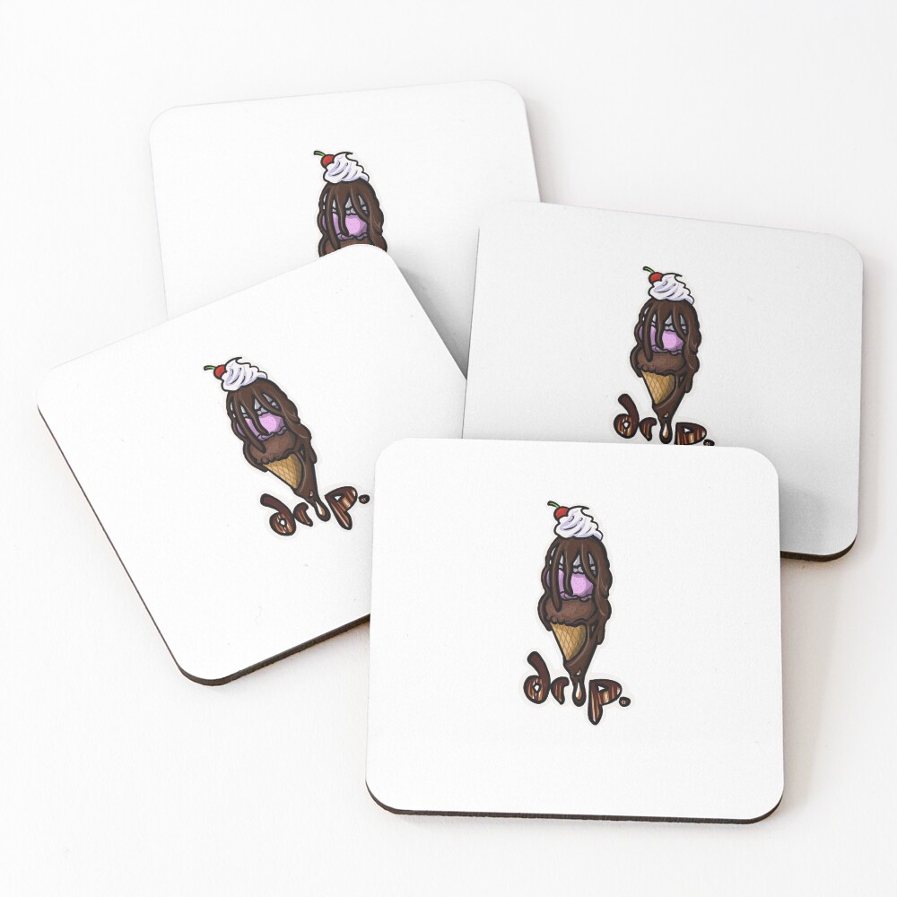 Item preview, Coasters (Set of 4) designed and sold by Popkill.