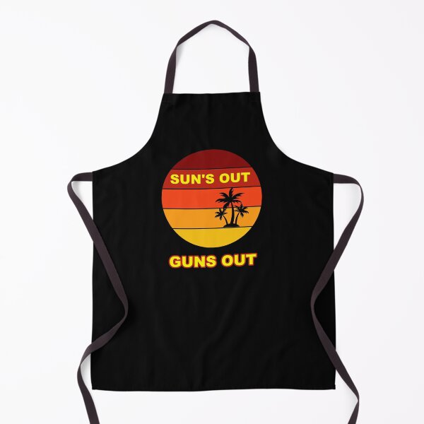 Item preview, Sun's Out Guns Out Funny Summer Bodybuilding designed and sold by Spaceshipsells.