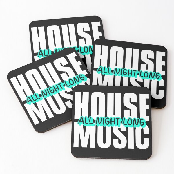 Item preview, House Music All Night Long designed and sold by Six Deers.
