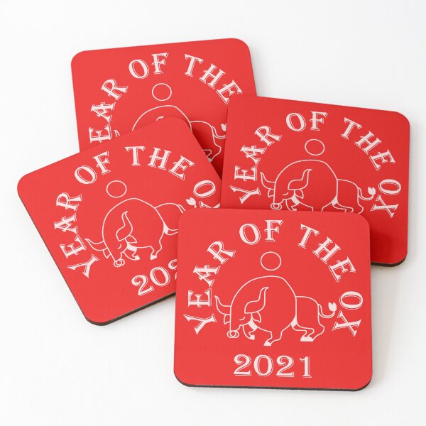 Item preview, Year Of The Ox 2021 white designed and sold by DarkHumorstore.