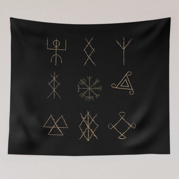 Item preview, Woodland Rune Sticker Pack 1 of 2 designed and sold by MerchActually.